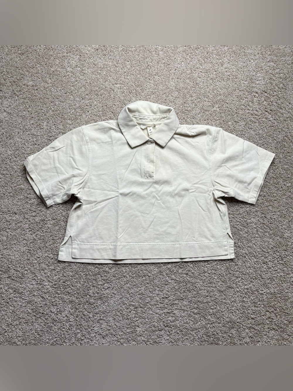 Lululemon Heavyweight Cotton Short-Sleeve Polo Shirt